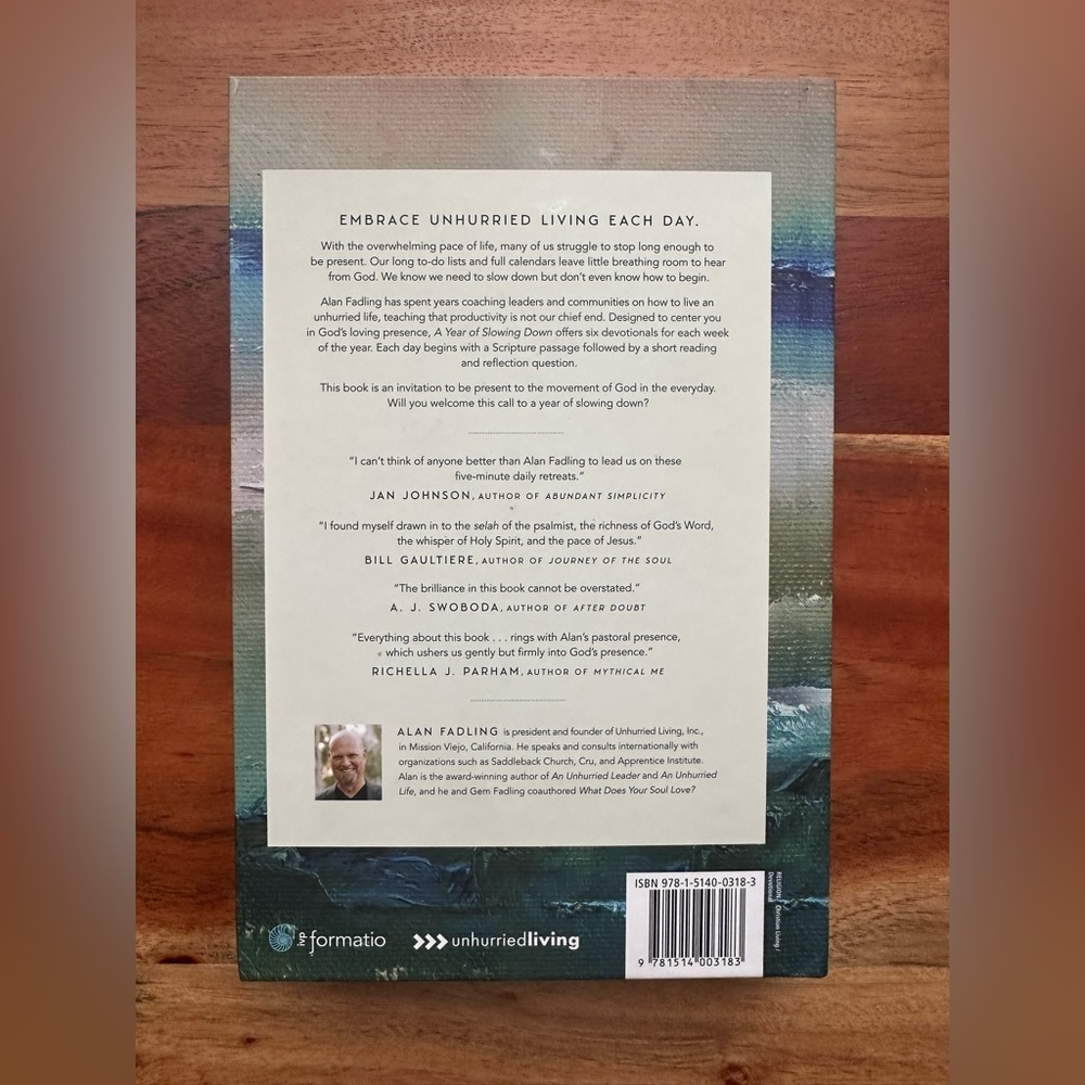 A Year of Slowing Down Devotional - Picture 2 of 4